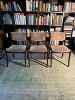 Mid-Century – Vintage Trio – Dining Chairs - Esszimmer Stühle Hessen - Kronberg im Taunus Vorschau