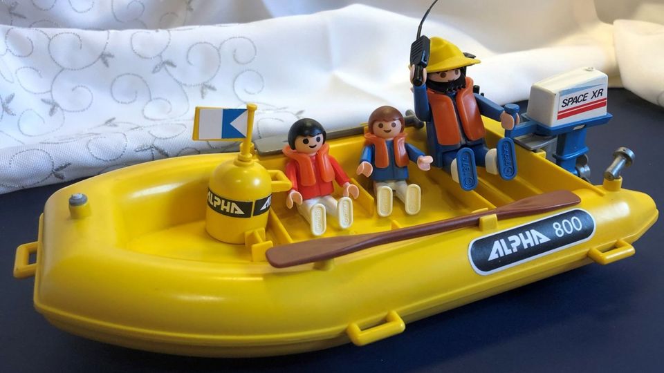 Retro! Playmobil Schlauchboot ALPHA 800 - aus den 80ern in Gengenbach