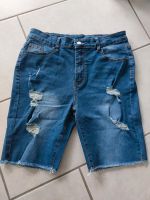 Zerrissene Jeans Bermuda Shorts Gr. L Hessen - Kirchhain Vorschau
