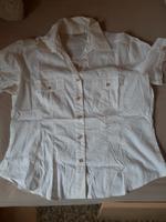 Bluse weiss Landhausstil  Gr. 42 Bayern - Augsburg Vorschau