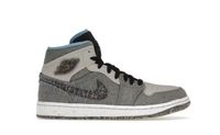 Nike Jordan 1 Mid Crater Grau Universität Blau, US 13 / 47,5 Nordrhein-Westfalen - Rösrath Vorschau