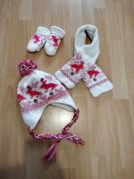 *** Topomini Winter Set Bommel Mütze Schal Handschuhe Gr.50/52 ** Nordrhein-Westfalen - Heiligenhaus Vorschau