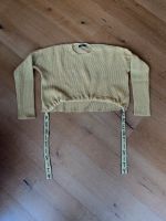 Bershka Crop Pullover kurz gelb Gr. XS oversized Düsseldorf - Pempelfort Vorschau