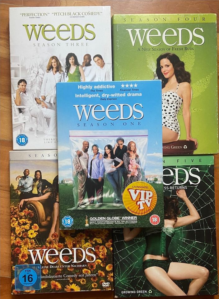 Weeds Dvd Serie 1 bis 5 in Düsseldorf