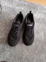 Neue Skechers schwarz mit Glitzer Gr. 38 ungetragen Bayern - Vaterstetten Vorschau