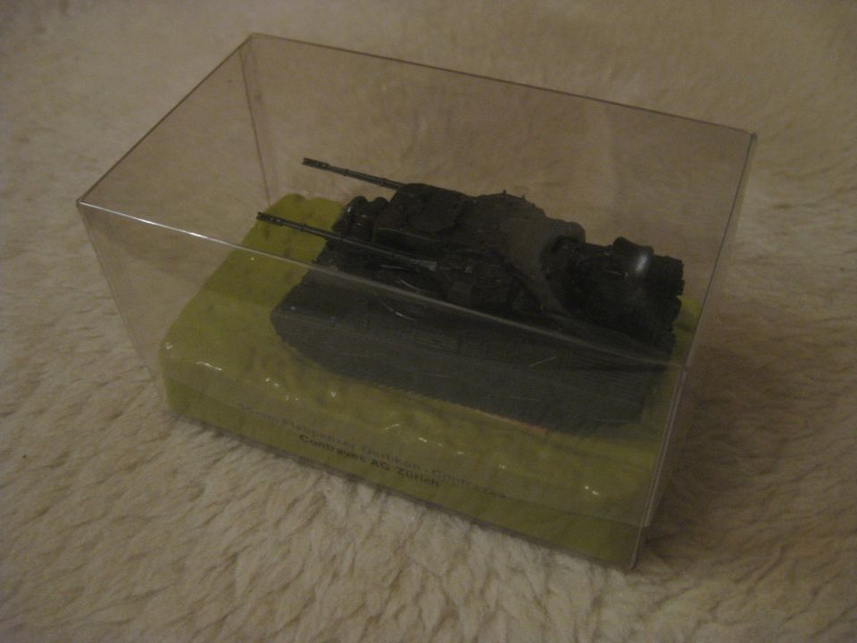 Modell Flakpanzer GEPARD; O-C Zürich; Panzer Flabpanzer 1:1xx in Hadamar