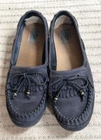 UGG Sandalen Mokassin Gr 39 blau Slipper Loafer Wandsbek - Hamburg Volksdorf Vorschau
