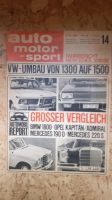 AMS 14 1966 KAD A BMW 1800 Mercedes 220S 190D 300SE Rheinland-Pfalz - Frettenheim Vorschau