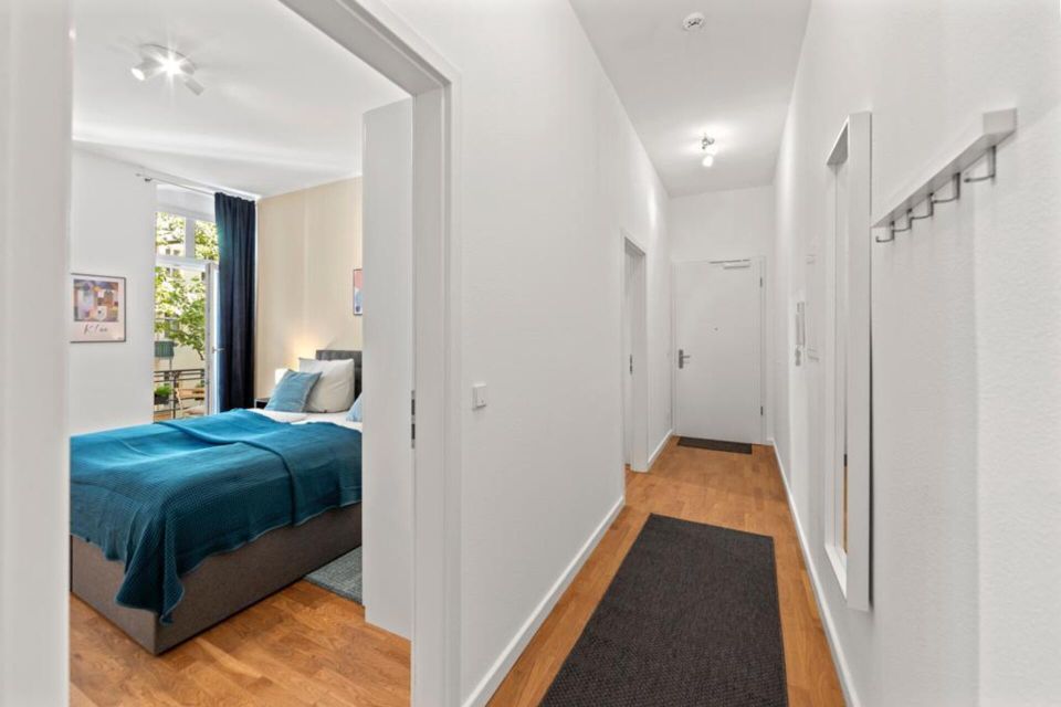 Frisch sanierte 4-Zimmer Wohnung mit Garten in Berlin