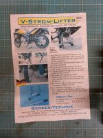 Motorradheber für Suzuki V Strom 650 und DL 1000 Hessen - Brechen Vorschau