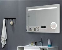 Multimedia Badspiegel ULM20BTB 80x60cm LED-Beleuchtung Kosmetiks Bayern - Abensberg Vorschau