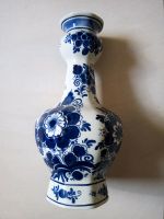 Blauw Delfts Distel SCR Vase Handbemalt 26cm Blau und Creme Nordrhein-Westfalen - Windeck Vorschau