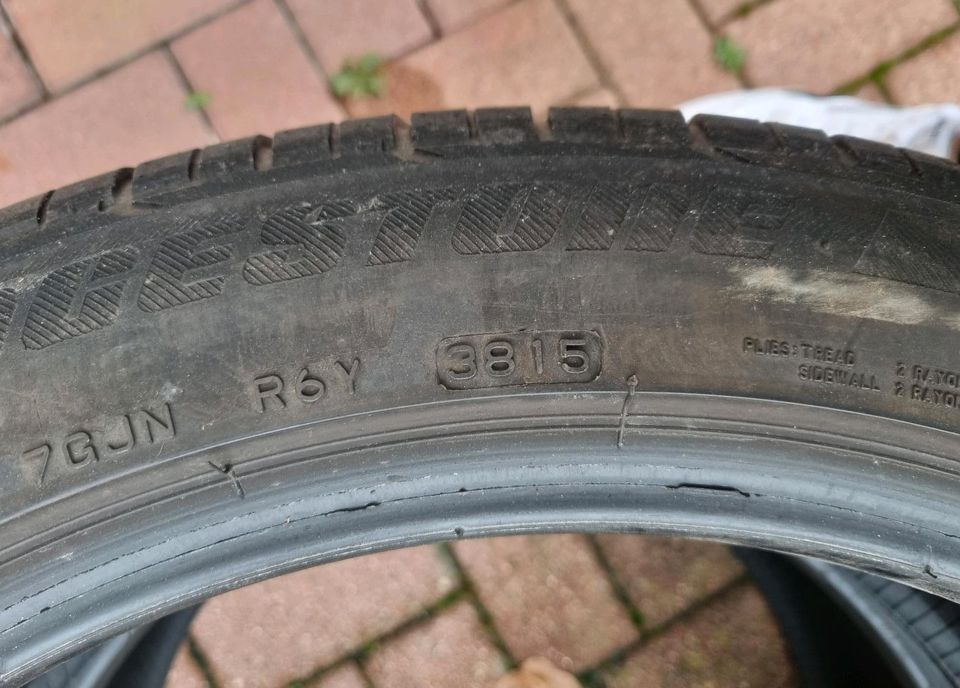 Bridgestone Dueler 235/45 R19 DOT: 3815 Sommerreifen in Mosbach