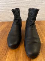 Gabor Stiefeletten Schwarz Leder Gr. 41 / 7,5 Damen Schuhe Hamburg-Nord - Hamburg Barmbek Vorschau