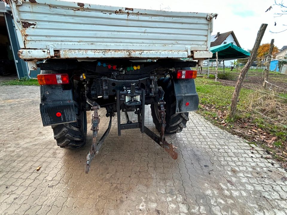 Unimog 425 U1500 Heckkraftheber FZW HZW Kipper Agrar in Rheinau