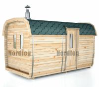 LUXURY NordLog SAUNA BUS 2,3 x 4,0m /Einfache Bänke/ GARTENSAUNA, Baden-Württemberg - Weil der Stadt Vorschau