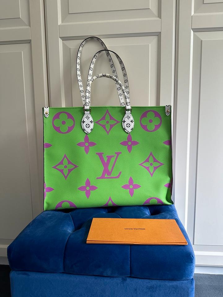 Green louis vuitton bag sale