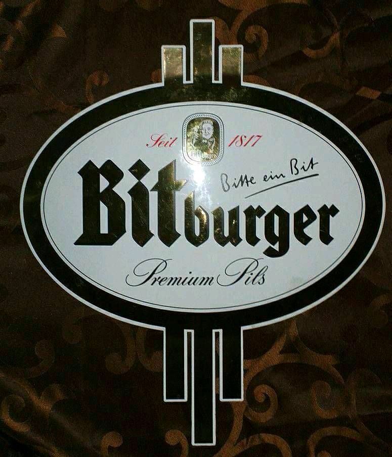 6x Bierdeko Bitburger Gaffel Früh Kneipe in Kall