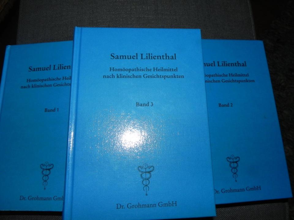 Samuel Lilienthal - Homöopathische Heilmittel .... Band 1-3 in Schwabach
