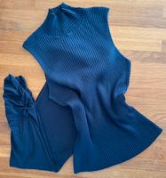 comma Leggings Hose 40 blau seitlich gerafft GRATIS Opus Shirt 42 Bayern - Langenbach Vorschau