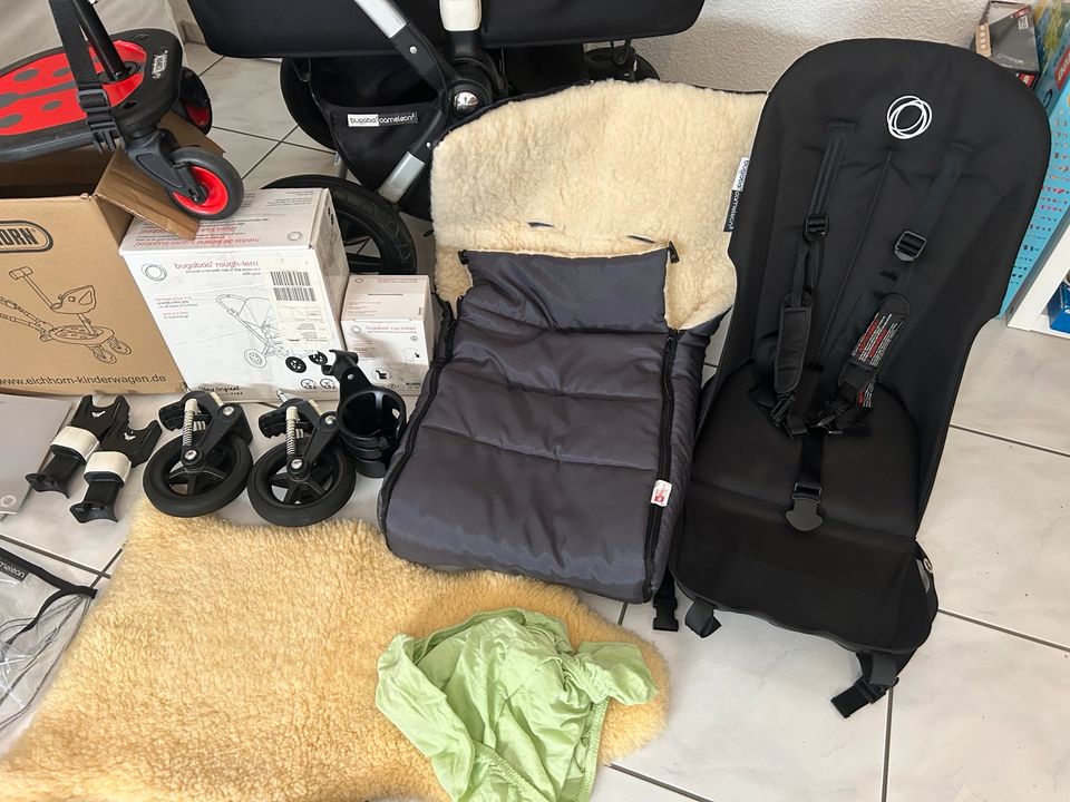 Bugaboo Cameleon 3 Kombikinderwagen mit viel Zubehör in Rimbach