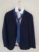 Anzug, blau, Marke YORN, mit 2 Hemden und 1 Krawatte, neuwertig Hessen - Mücke Vorschau
