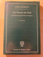 Carl Schmitt Nomos der Erde Duncker Humblot Brandenburg - Reichenow-Möglin Vorschau