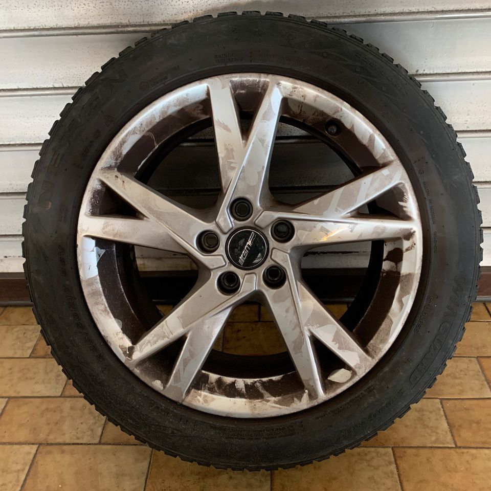 Orginale 17Zoll Audi A4 Alufelgen 225/50R17 Winterreifen in Remscheid