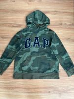 GAP Kapuzenpullover Hoodie Sweatshirt Gr 164 XXL khakigrün Frankfurt am Main - Bornheim Vorschau