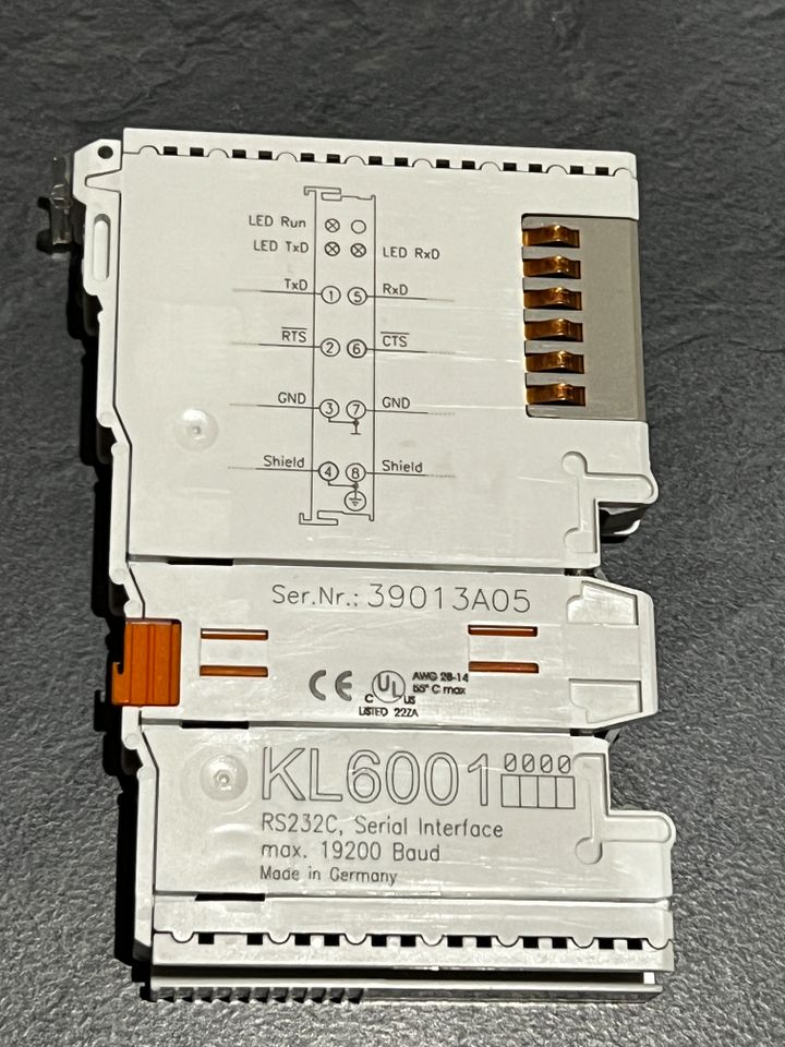 Beckhoff  KL6001 RS232 Serial Interface in Wernigerode