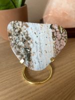 Druzy Ozeanjaspis Kristall Platte auf Ständer Bayern - Bayreuth Vorschau
