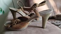 schöne Leder High Heels West - Sindlingen Vorschau