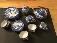 Japanisches Teeservice Kirschblüten blau 22 Teile Baden-Württemberg - Bruchsal Vorschau