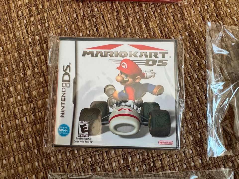 Mario Kart Nintendo DS US-First Print Sealed/Neu VGA/UKG/WATA in Rot an der Rot