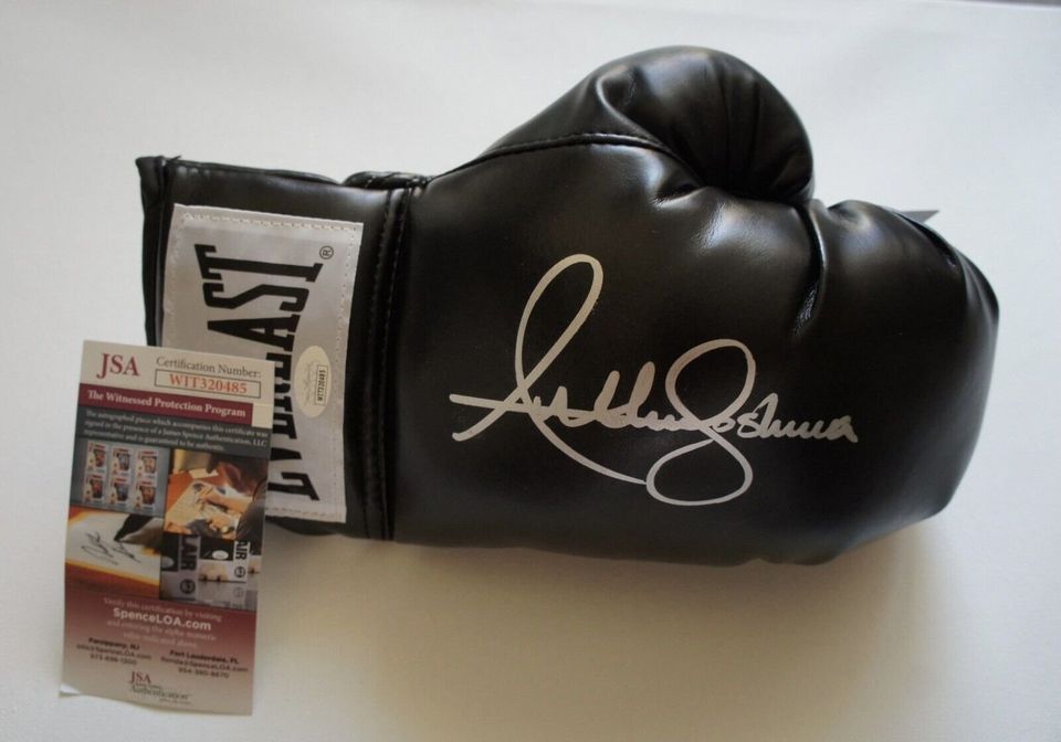 Anthony Joshua Autograpmm Hand Signiert Boxing Glove Everlast JSA in Düsseldorf