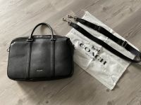 COACH Akten Laptop Tasche Saffiano Leder Schwarz Niedersachsen - Braunschweig Vorschau