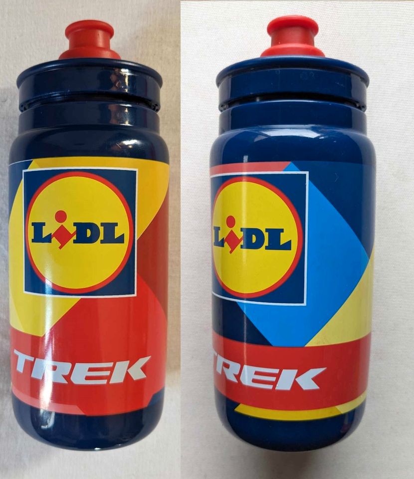 2 Trinkflaschen Team Lidl Trek Tour de France 2024 Radsport in Ludwigsburg