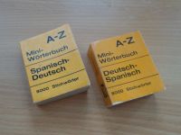 2 Mini-Wörterbücher, Spanisch–Deutsch, 2x 8000 Wörter, Vintage Niedersachsen - Hoyerhagen Vorschau
