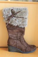 Ariane Wildlederstiefel mit Fellimitat, Gr. 38 Nordrhein-Westfalen - Kalletal Vorschau