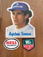 Ayrton Senna Aufkleber Hessen - Bruchköbel Vorschau