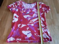 TShirt Betty Barclay, rot-bunt mit Glitzersteinen, Gr. 38 Nordrhein-Westfalen - Sankt Augustin Vorschau