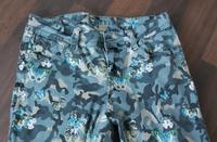 Blue Monkey Jeans Charlotte 7/8 Skinny Fit Camouflage W31 Sachsen - Werdau Vorschau
