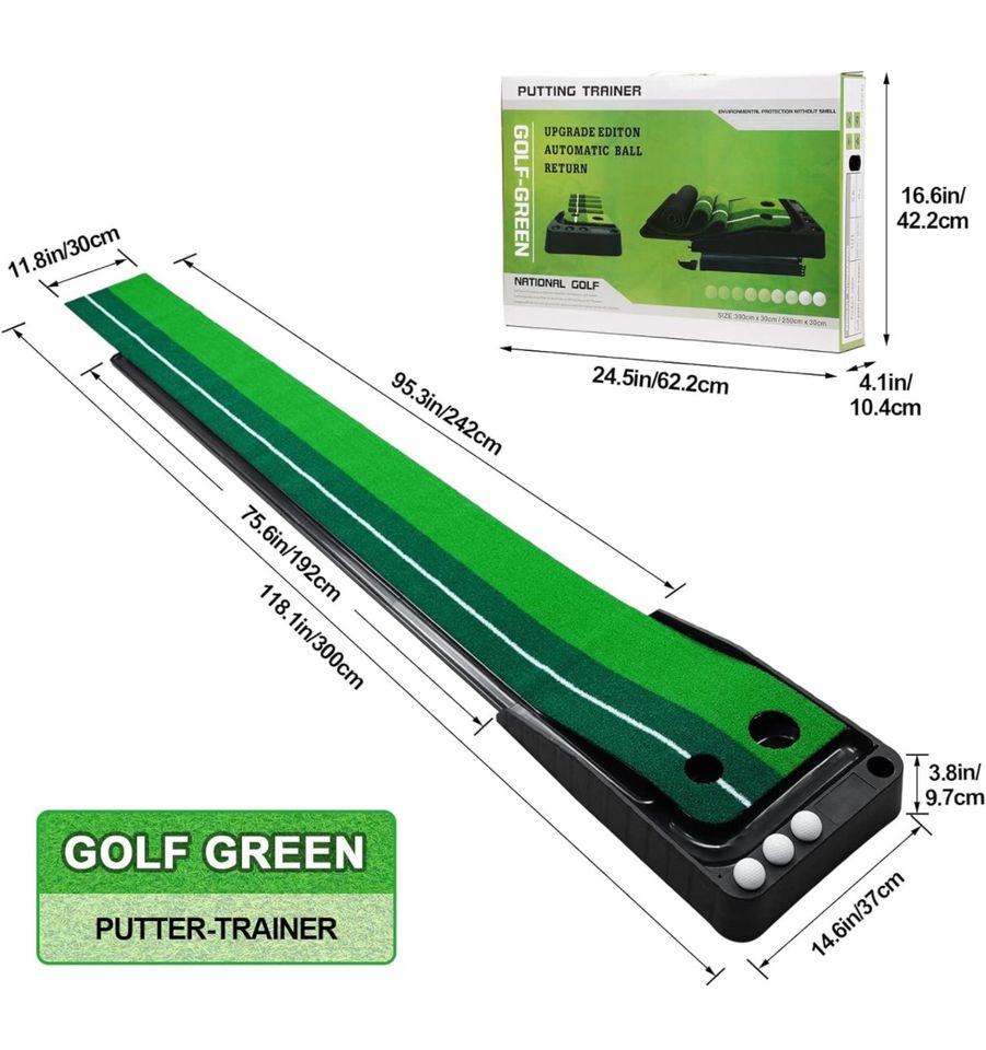 Golftrainermatte mit Autorückkehr in Lauchringen