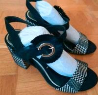 Tamaris Pumps Sandale 38 schwarz beige gold 1xgetragen Bayern - Regensburg Vorschau