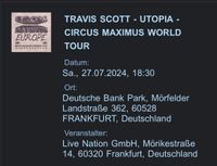 TRAVIS SCOTTRAVIS - UTOPIA - CIRCUS MAXIMUS WORLD TOUR Bayern - Bad Kissingen Vorschau