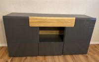 Kommode Sideboard 160 cm anthrazit HG/alteichefarben Geeste - Groß Hesepe Vorschau