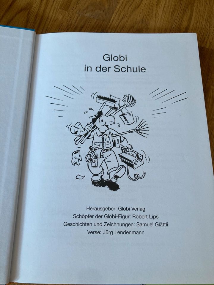 Globi in der Schule Bilderbuch Vorlesebuch Kinderbuch Montessori in Burgdorf