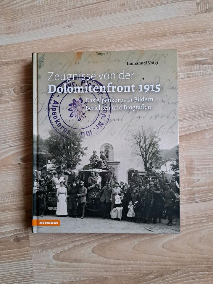 Zeugnisse von der Dolomitenfront 1915 in Ramsen