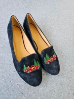 Talbots Ryan embroidered suede Loafers bestickte Wildleder Leder Nordrhein-Westfalen - Haan Vorschau