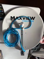 Maxview Precision 65cm twin LNB Sat-Spiegel mit Transporttasche Niedersachsen - Hemslingen Vorschau